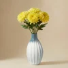 Bouquet de Chrysanthèmes jaune 5 tiges