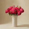 Bouquet de Renoncules fuchsia 17 tiges