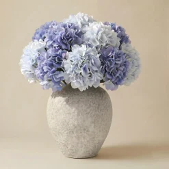 Bouquet d’Hortensia bleu 12 tiges