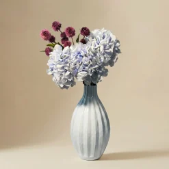 Bouquet d'Hortensias bleus 5 tiges