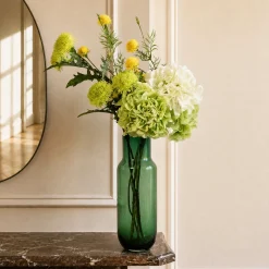 Bouquet d’Hortensias verts 7 tiges