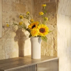 Bouquet Tournesols jaunes 5 tiges