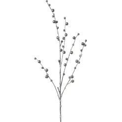 Branche de Baies Effet Métallique