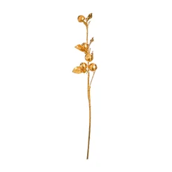 Branche de Pommier Dorée