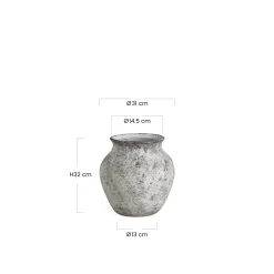Cache-Pot Antica col évasé 32 cm