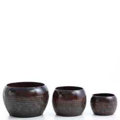 Cache-pots en métal Elen