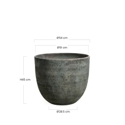 Cache-Pot Terra arrondi 45 cm