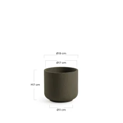 Cache-Pot Terra 17 cm