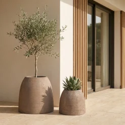 Cache-Pot Zen arrondi 45 cm