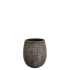 Cache-Pot Zen motif losanges 28 cm