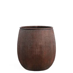 Cache-Pot Zen motif losanges 50 cm
