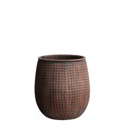 Cache-Pot Zen motif losanges 38 cm