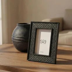 Cadre Photo Canopy en pin noir 13x18