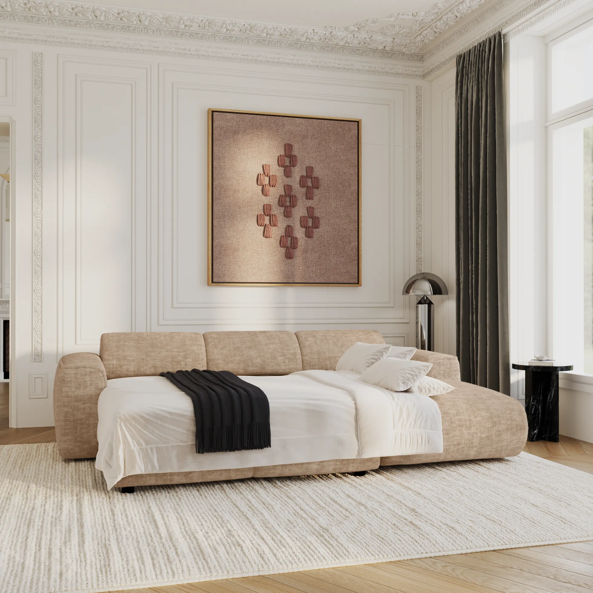 Canapé Convertible Angle Droit Yuma