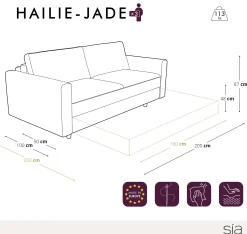 Canapé Convertible Hailie-Jade