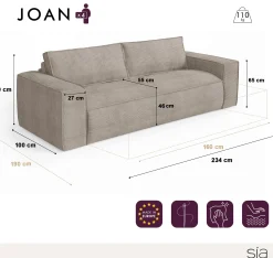 Canapé Convertible Joan