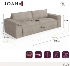 Canapé Convertible Joan