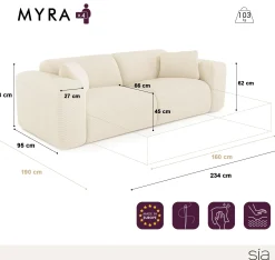 Canapé Convertible Myra
