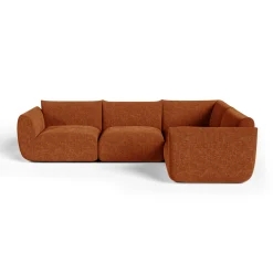 Canapé d'angle droit modulable 5-6 places NOOMA