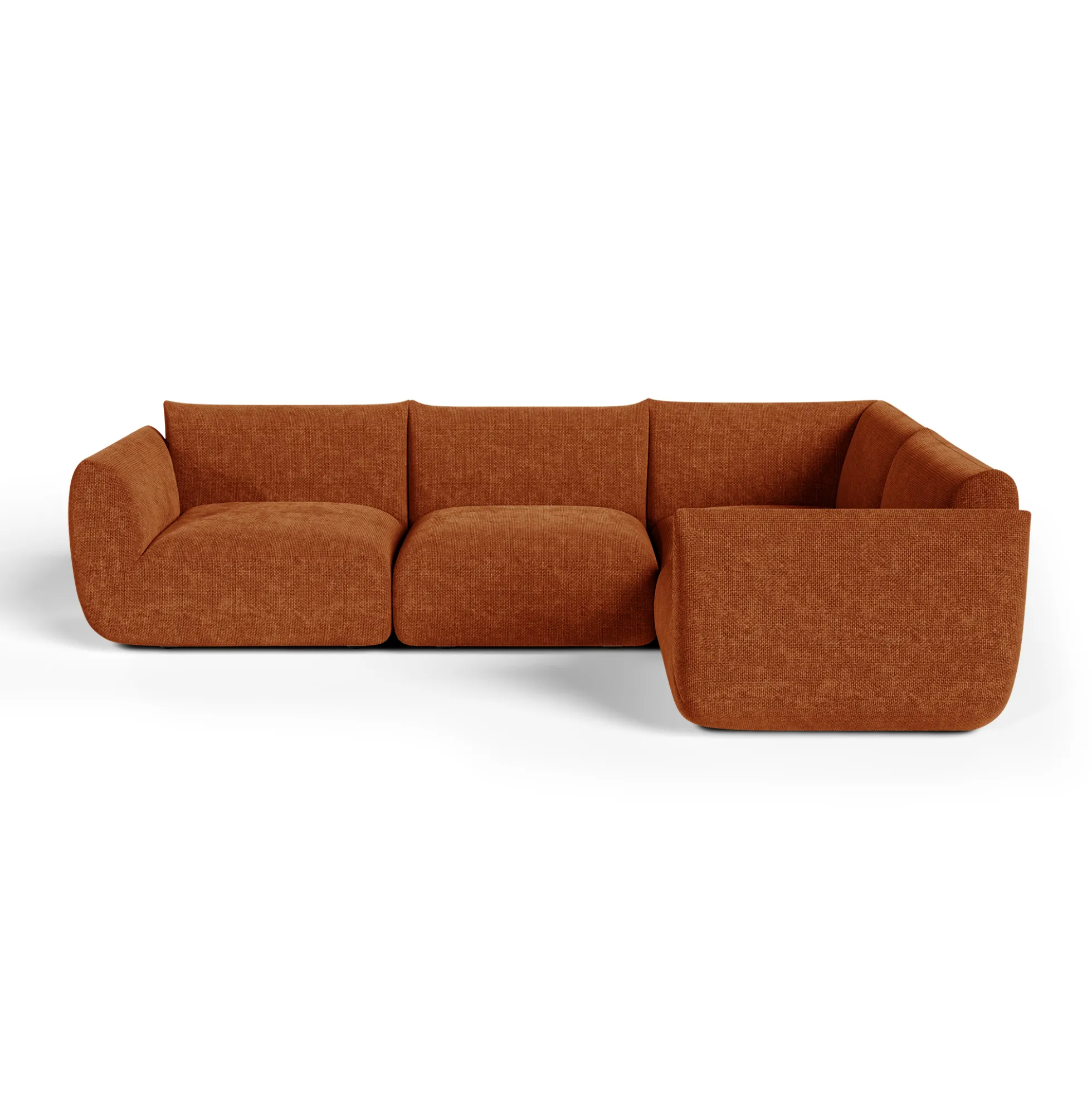 Canapé d'angle droit modulable 5-6 places NOOMA