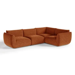 Canapé d'angle droit modulable 5-6 places NOOMA