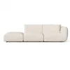 Canapé d'angle droit modulable 4-5 places Nooma