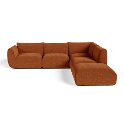 Canapé grand angle droit modulable 7 places NOOMA