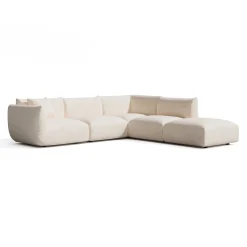 Canapé grand angle droit modulable 7 places Nooma
