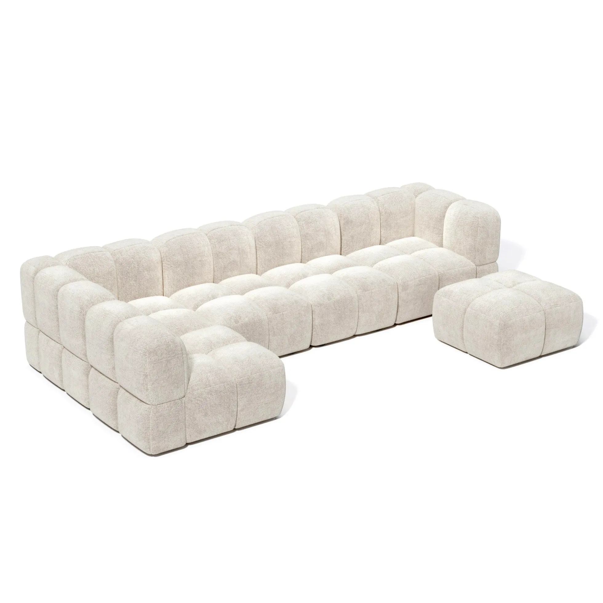 Canapé grand angle modulable NUBI