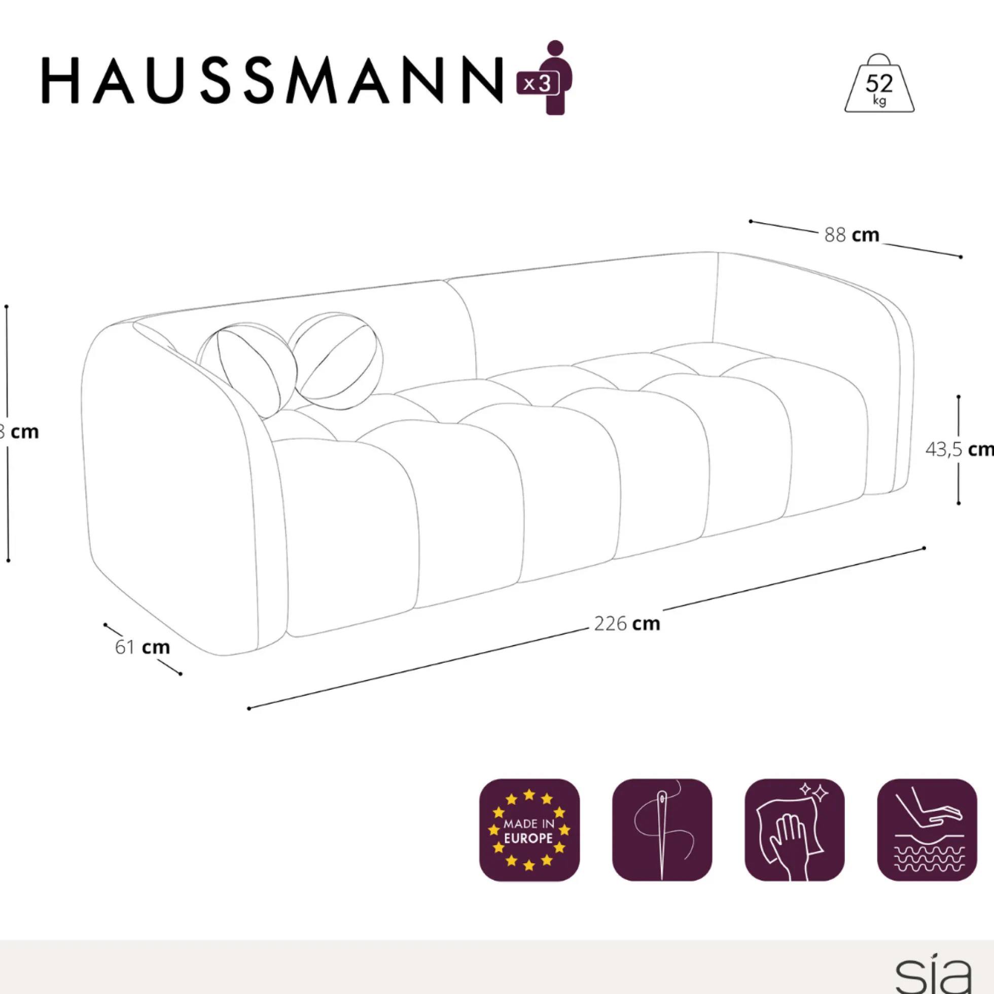 Canapé Haussmann