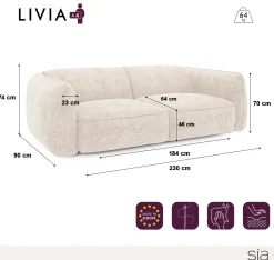 Canapé Livia