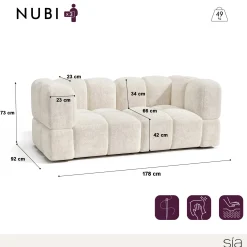 Canapé modulable NUBI