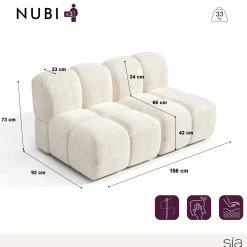 Canapé modulable NUBI