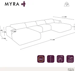 Canapé Symétrique Myra