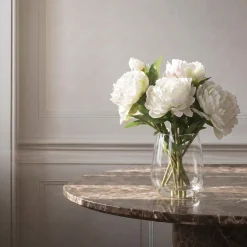 Composition de Pivoines en vase 40 cm