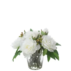 Composition de Pivoines et Baies
