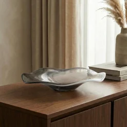 Coupelle décorative en verre soufflé Alaska 41 cm