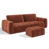 Ensemble Canapé Et Pouf Bari