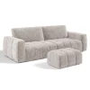 Ensemble Canapé Et Pouf Bari