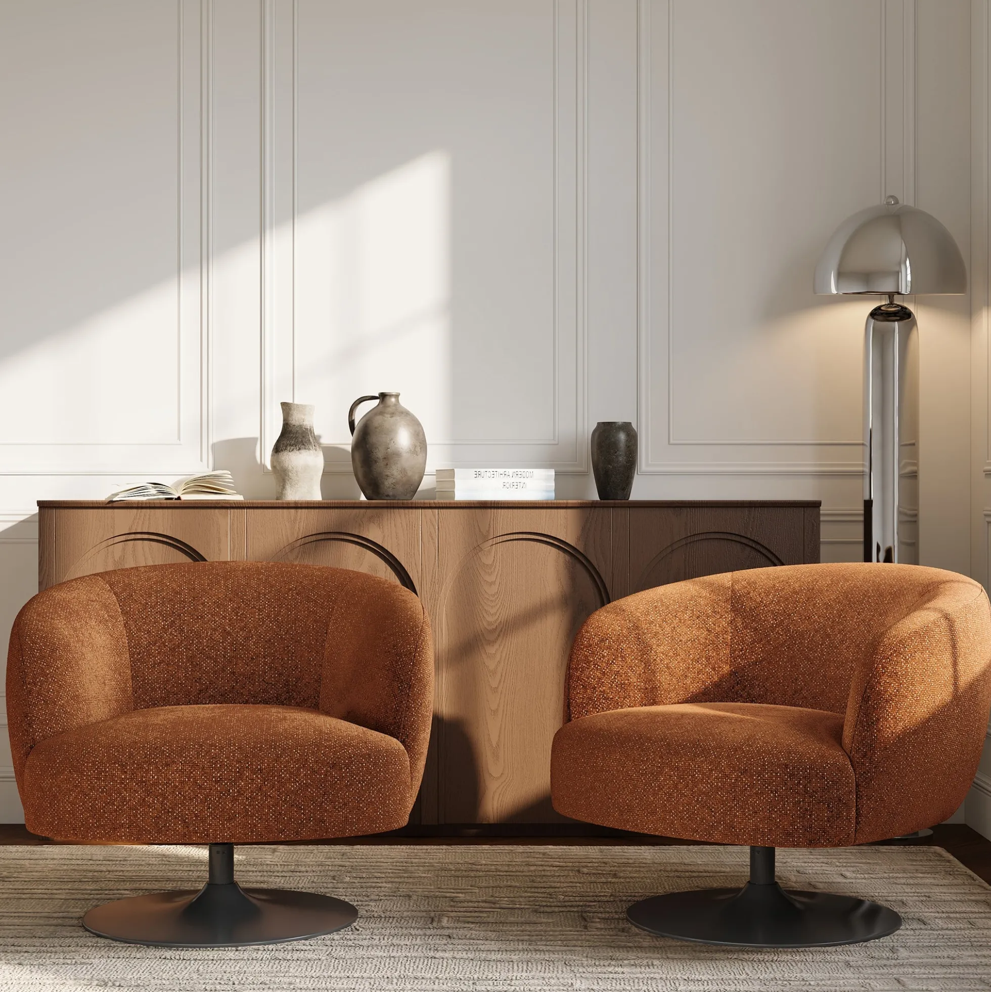 Fauteuil pivotant Oska