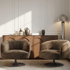 Fauteuil pivotant Oska