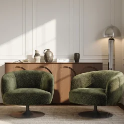 Fauteuil pivotant Oska