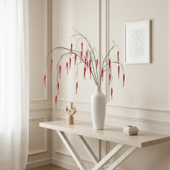 Feuillage Amarante Tombante 139 cm