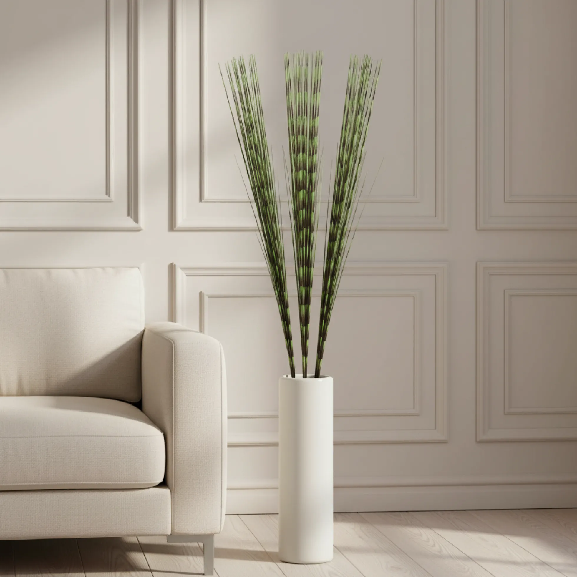 Feuillage Herbe effet rayure