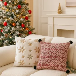 Housse de Coussin de Noël Ginger