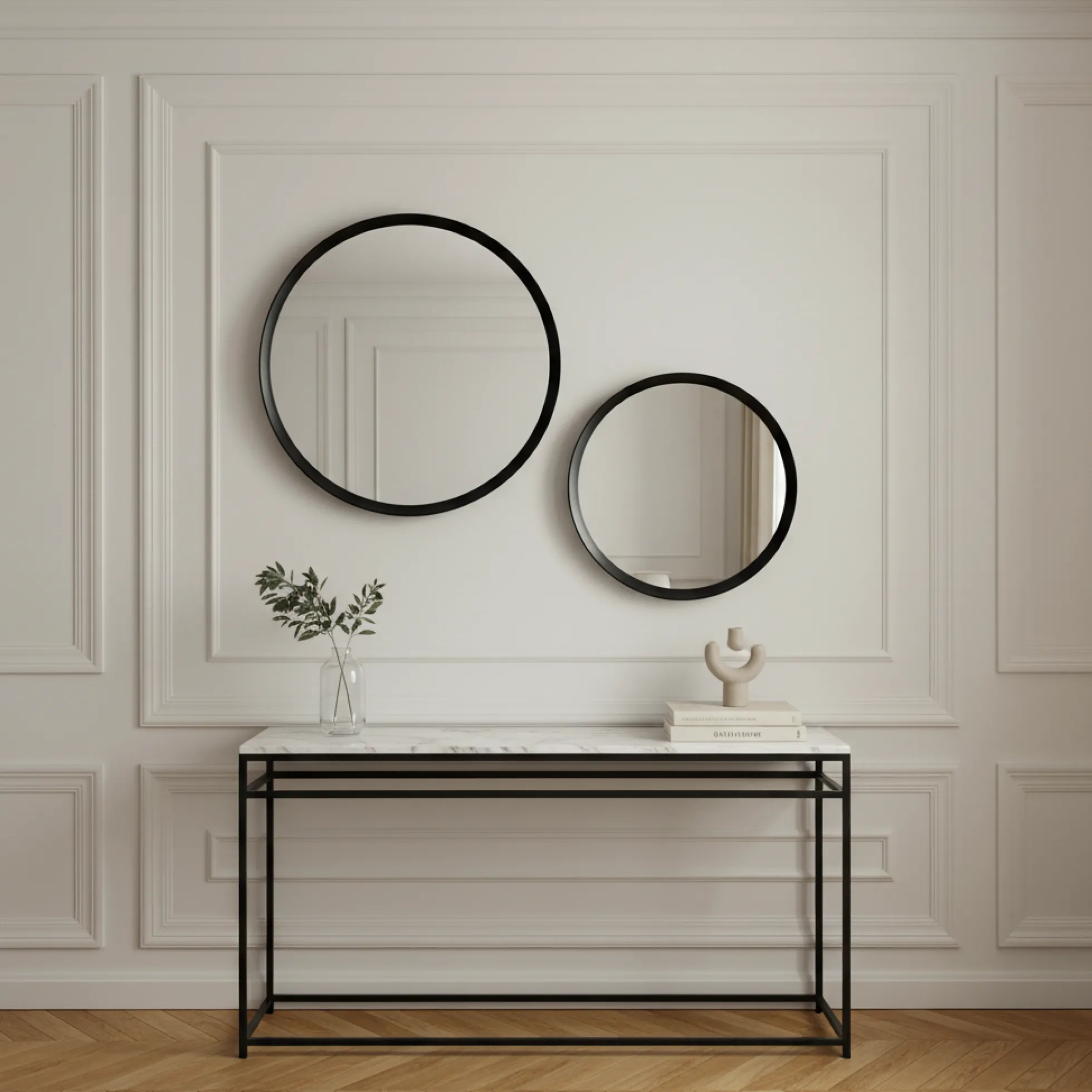 Miroir rond Lio 80 cm