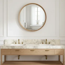 Miroir rond Lio 80 cm