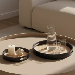 Plateaux décoratifs ronds Zenko