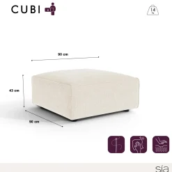 Pouf CUBI