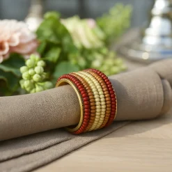 Ronds de Serviette Fancy en Perles
